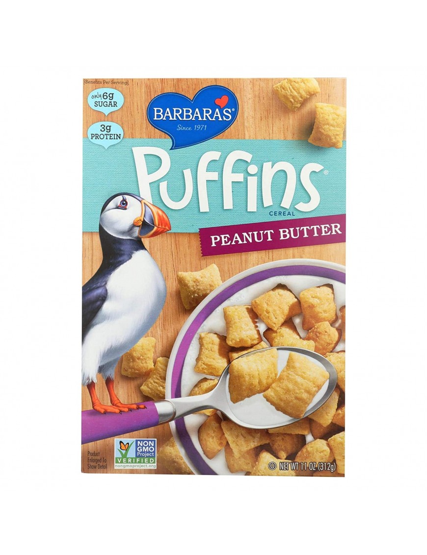 Barbara's Peanut Butter Puffins (12x11 Oz)