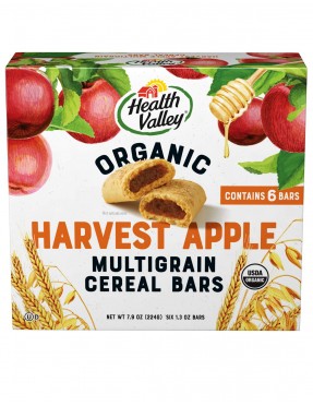 Health Valley Apple Cobbler Cereal Bar (6x7.9 Oz)