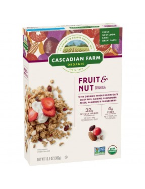 Cascadian Farm Fruit & Nut Granola (6x13.5OZ )