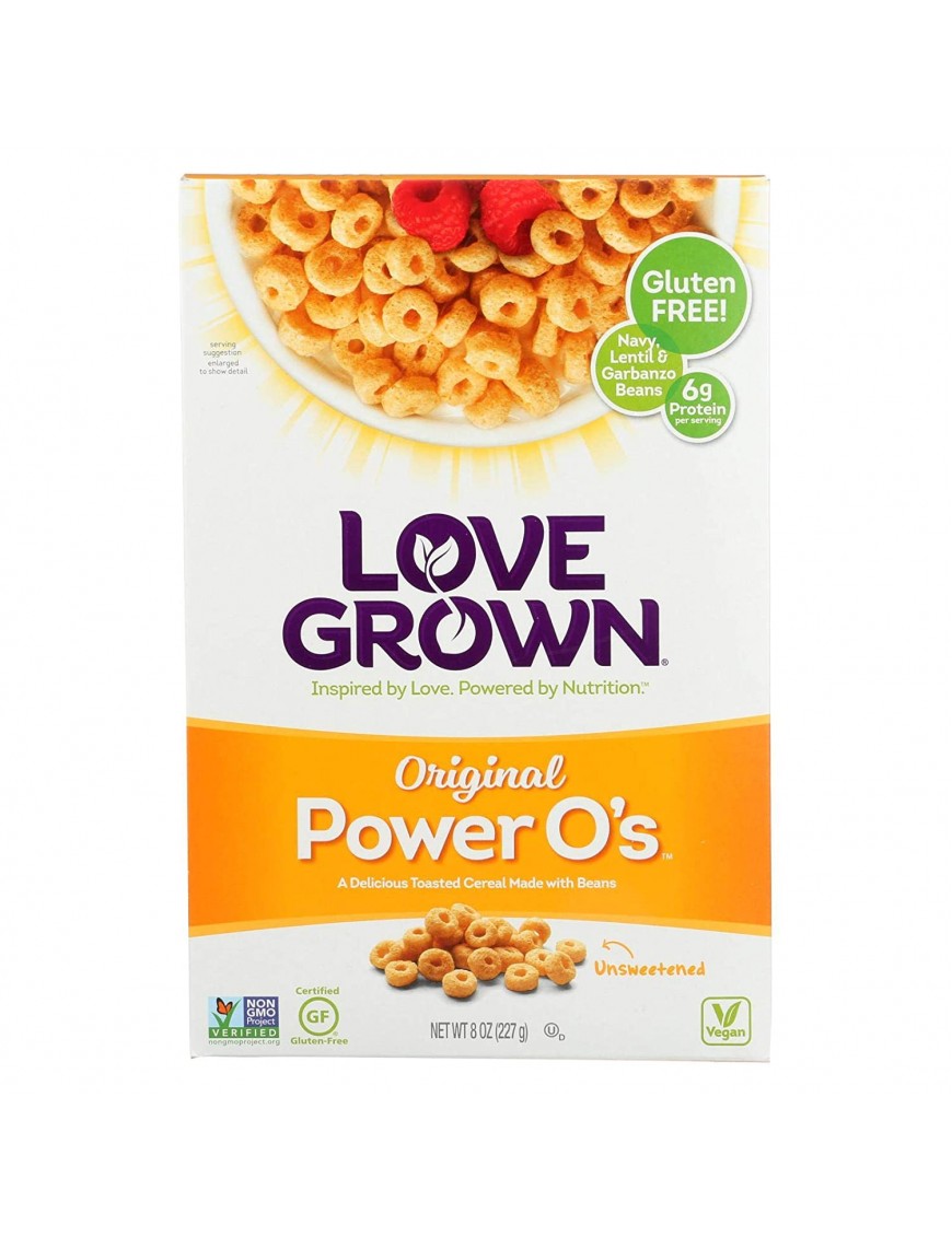 Love Grown Foods Power O's Original (6x8 OZ)