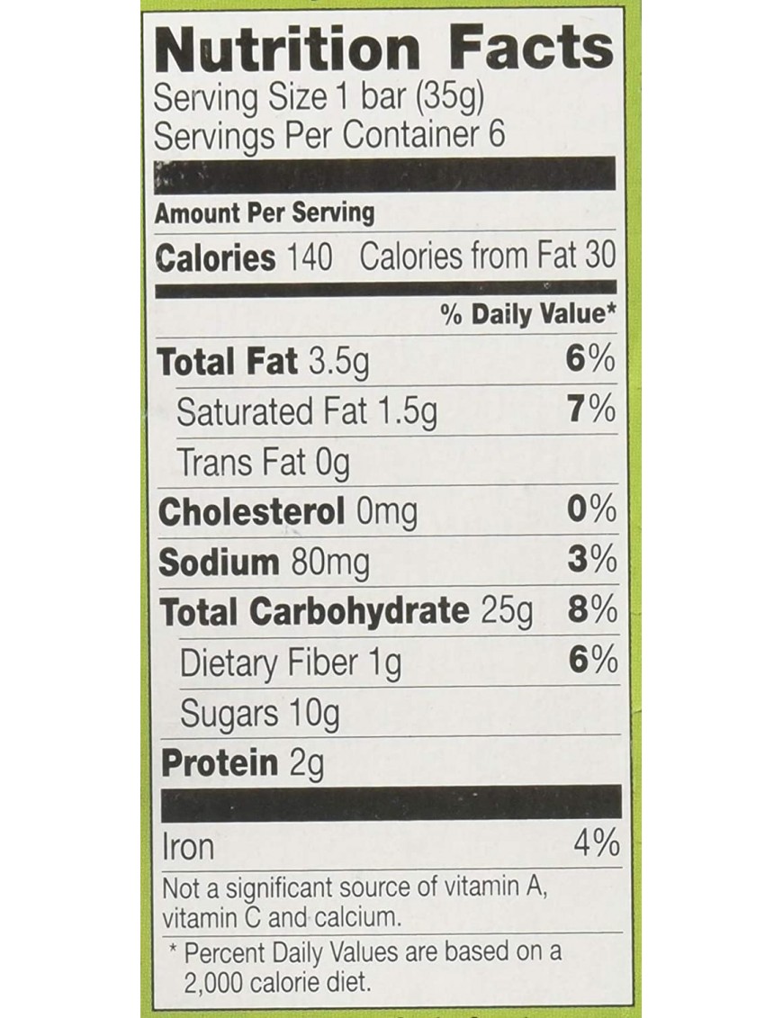 Cascadian Farms Chocolate Chip Granola Bar (12x7.4 Oz)