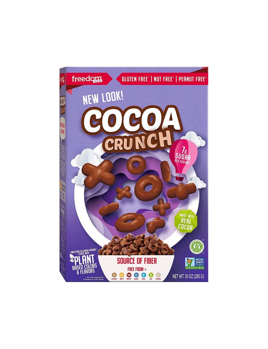 Freedom Food Cocoa Crunch GF (5x10OZ )