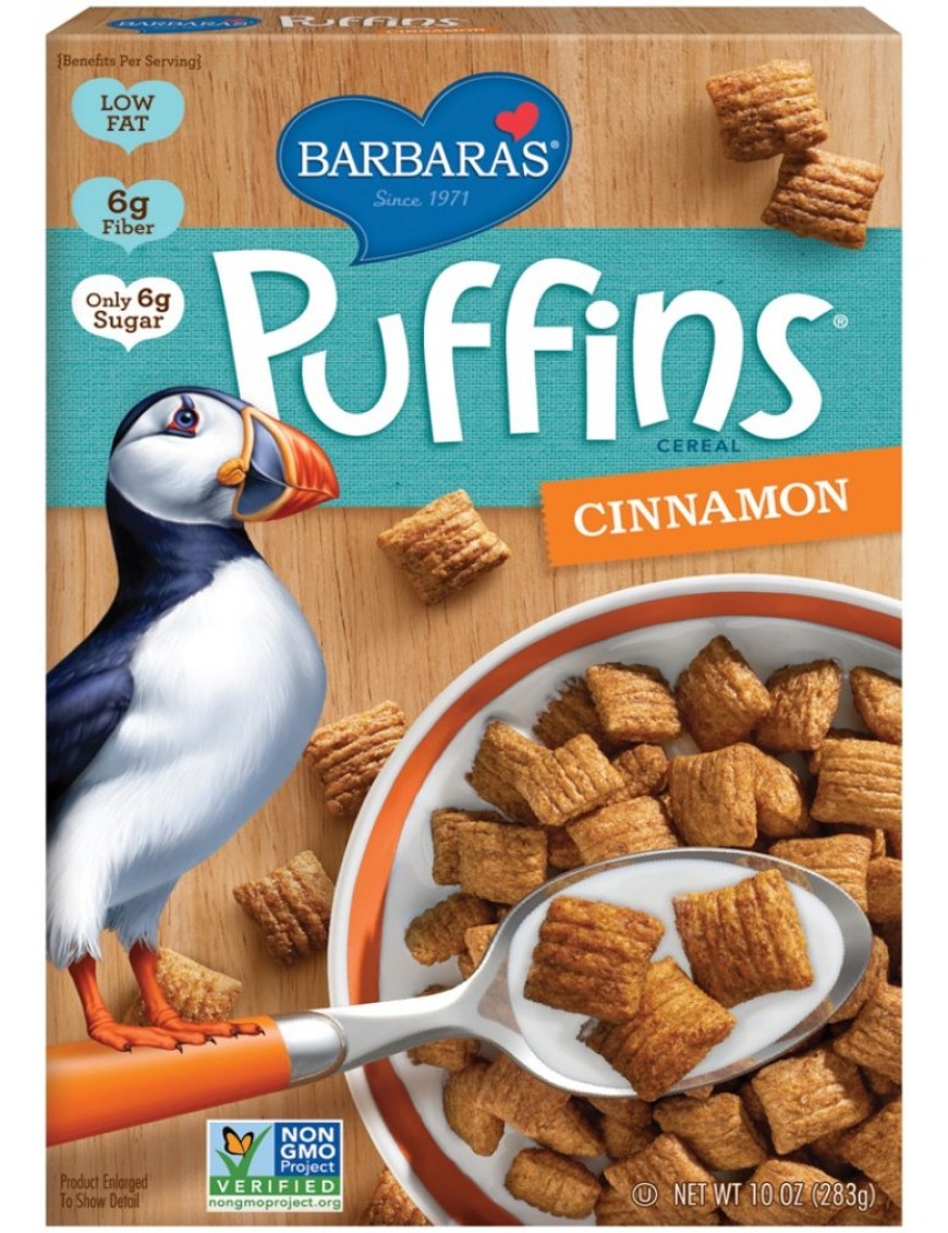 Barbara's Bakery Cinnamon Puffins (12x10OZ )