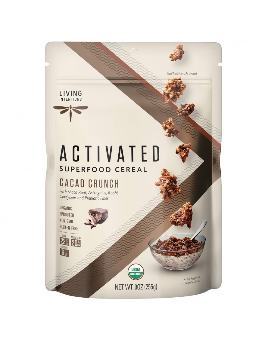 Living Intentions Cereal Cacao Crunch Superfood (6x9 OZ)