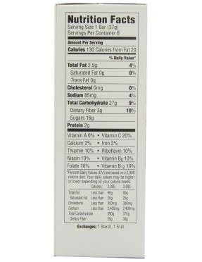 Health Valley Strawberry Cobbler Cereal Bar (6x7.9 Oz)