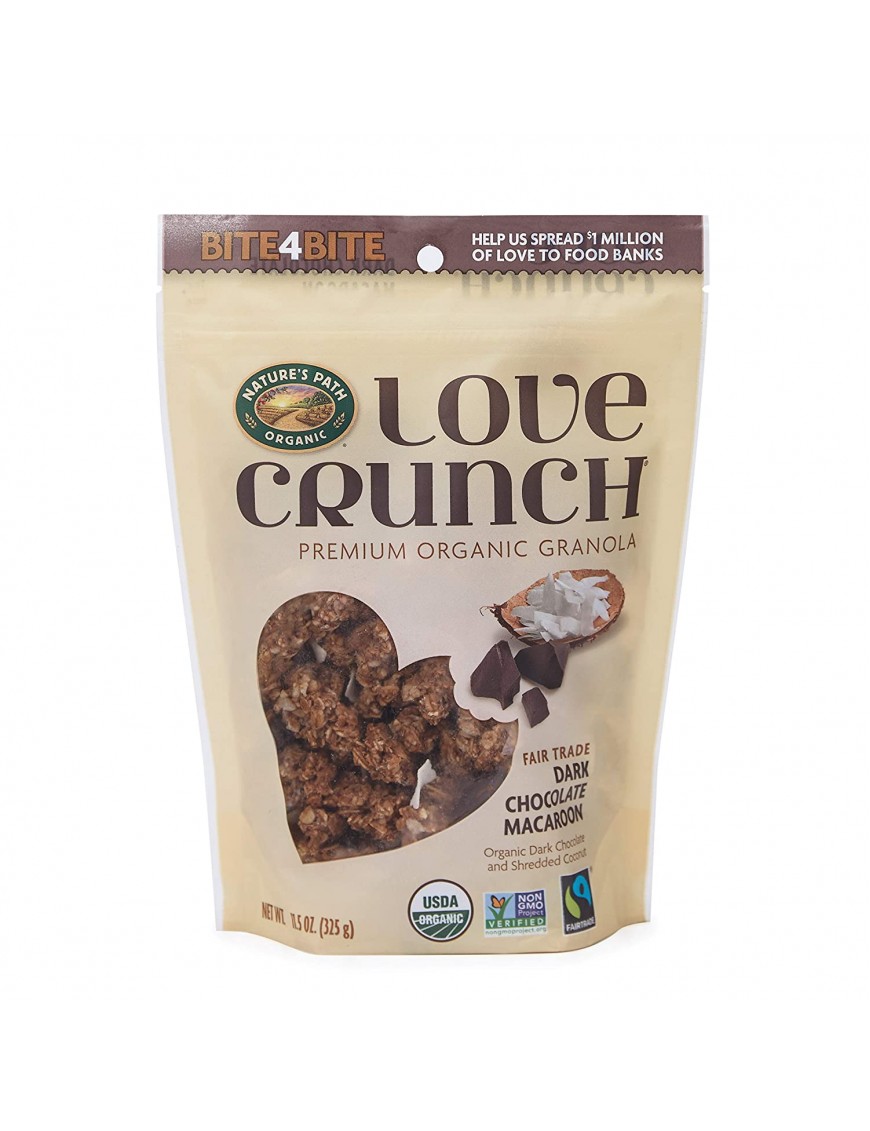 Nature's Path Love Crunch Dark Chocolate Macaroon (6x11.5 OZ)