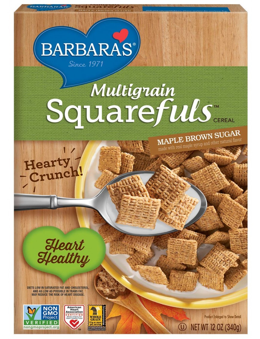 Barbara's Bakery Multigrain Squarefuls (12x12OZ )