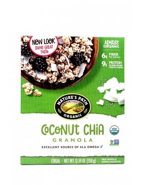 Nature's Path Chia Plus Coconut Chia Granola (12x12.34 Oz)