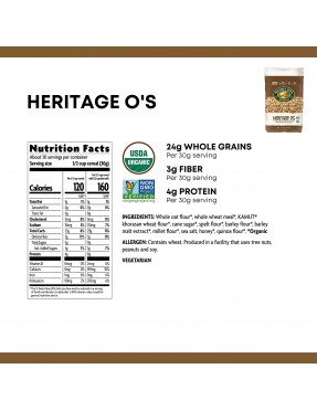 Nature's Path Heritage O's Cereal (6x32 Oz)