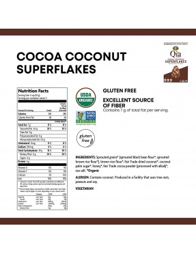 Nature's Path Qi'a Superflakes Cocoa Coconut (12x10 OZ)