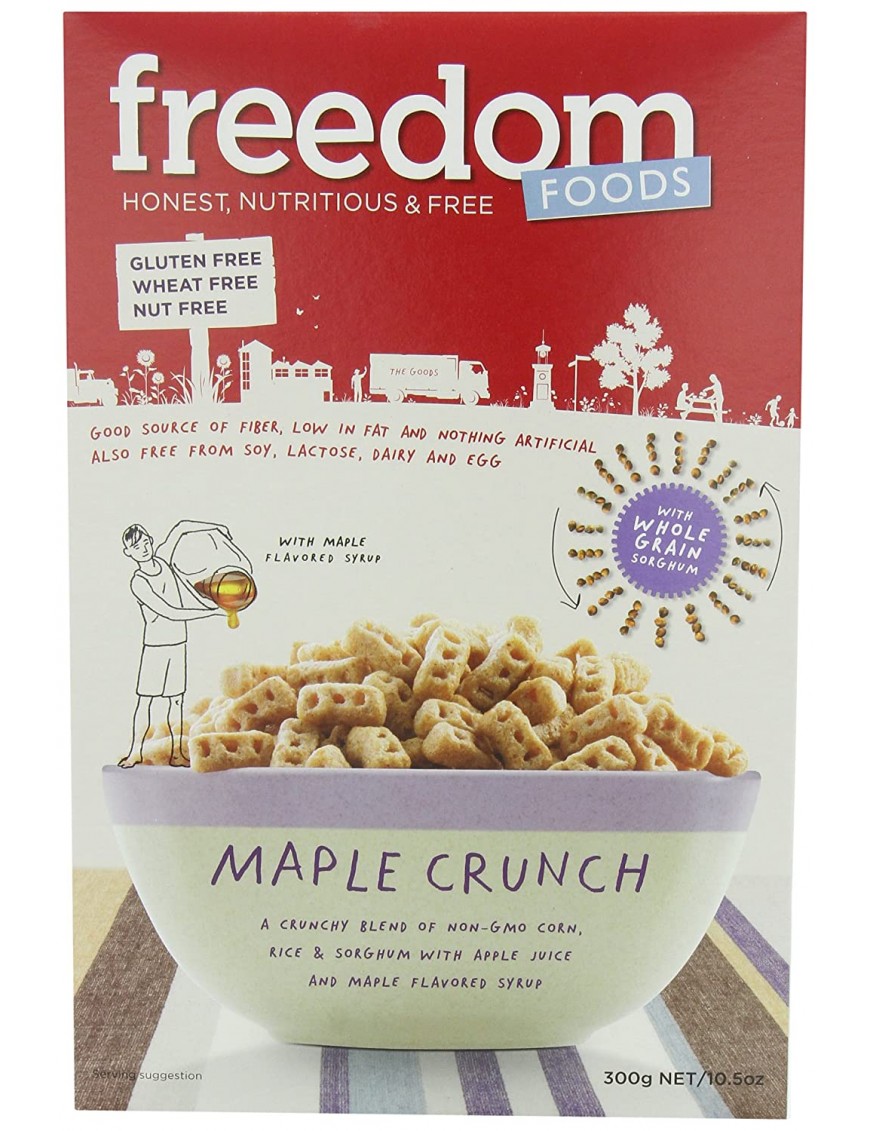 Freedom Foods Ultra Maple Rice Crunch (5x10.6 OZ)