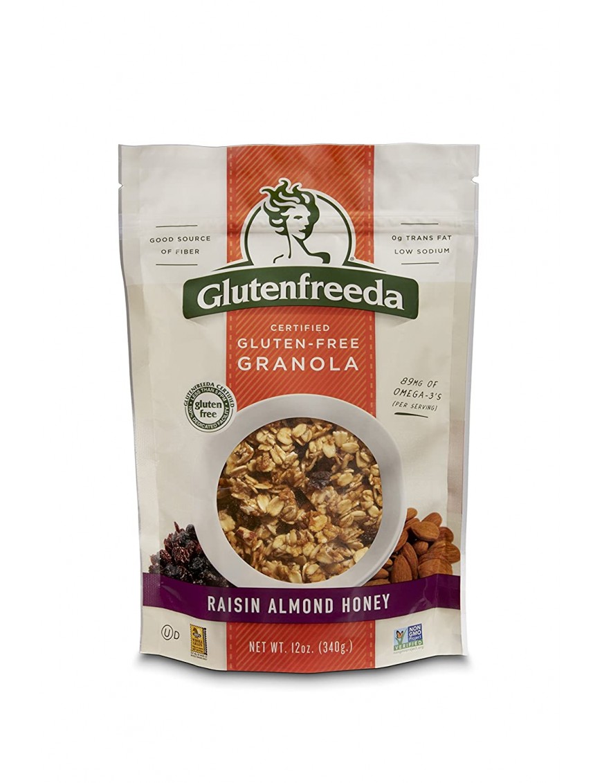 Glutenfreeda Honey Granola Raisin Almond (6x12 OZ)