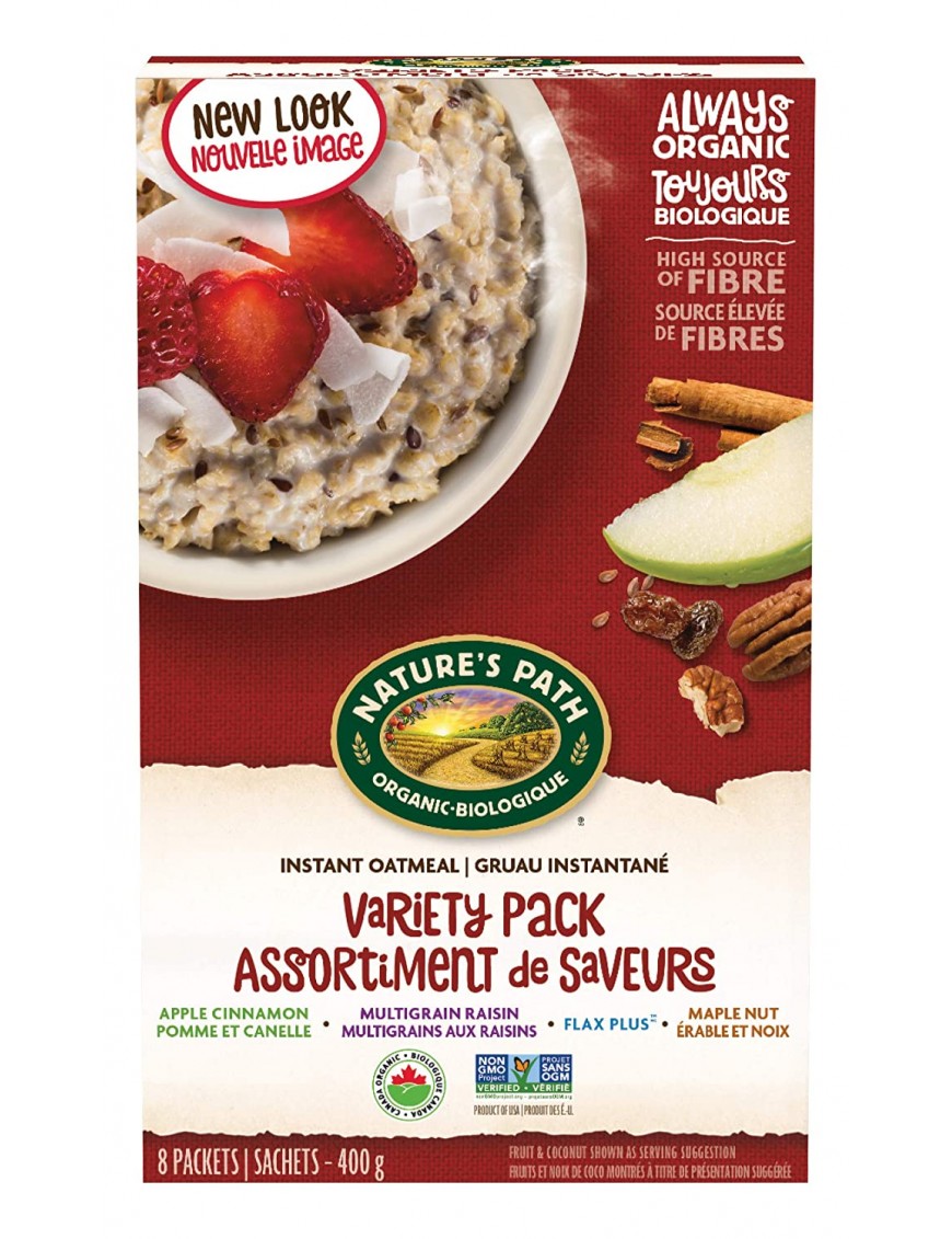 Nature's Path Variety Oatmeal Pouch (6x8x1.7 Oz)