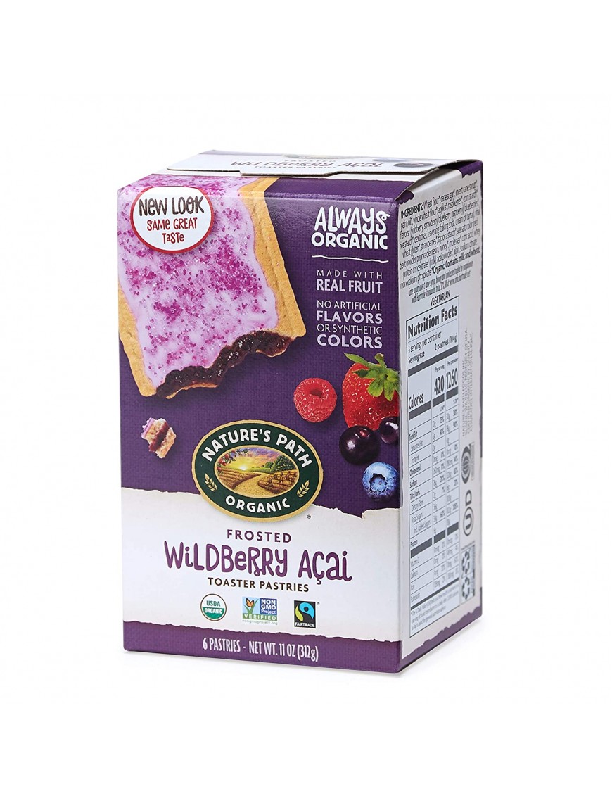 Nature's Path Frosted Wildberry Toaster Pastry (12x11 Oz)