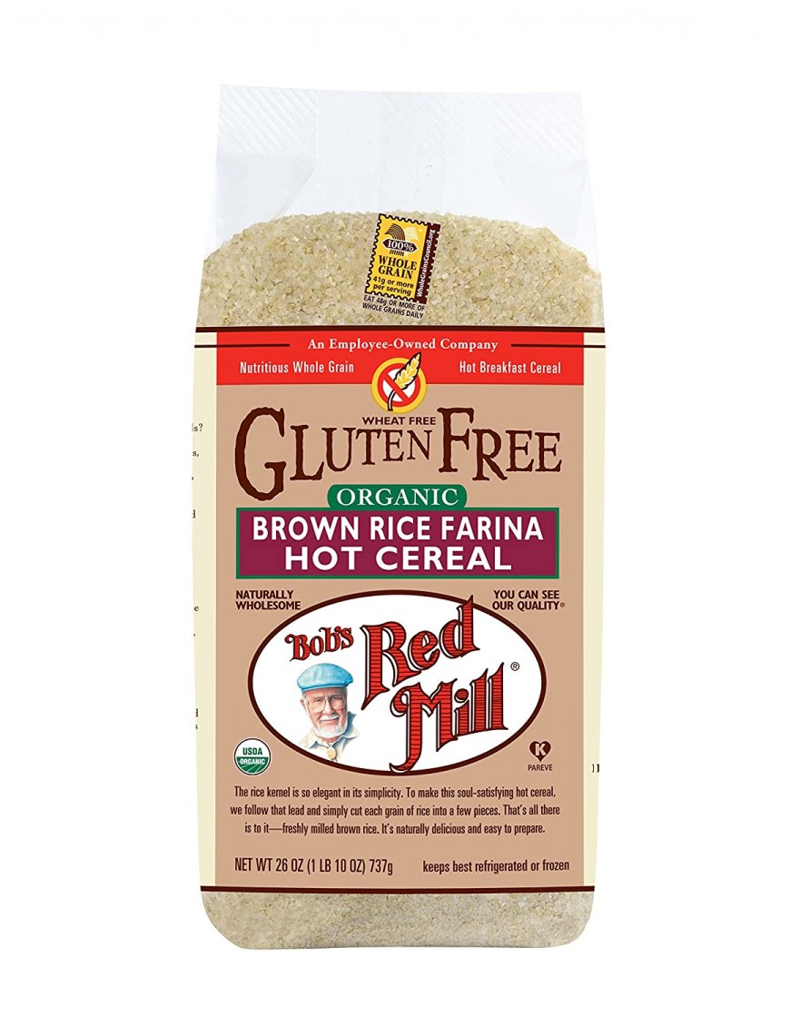 Bob's Red Mill Brown Rice Farina Cereal (4x26 Oz)