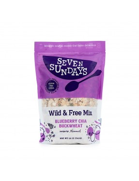 Seven Sundays Muesli - Blueberry Chia Buckwheat (6X12 OZ)