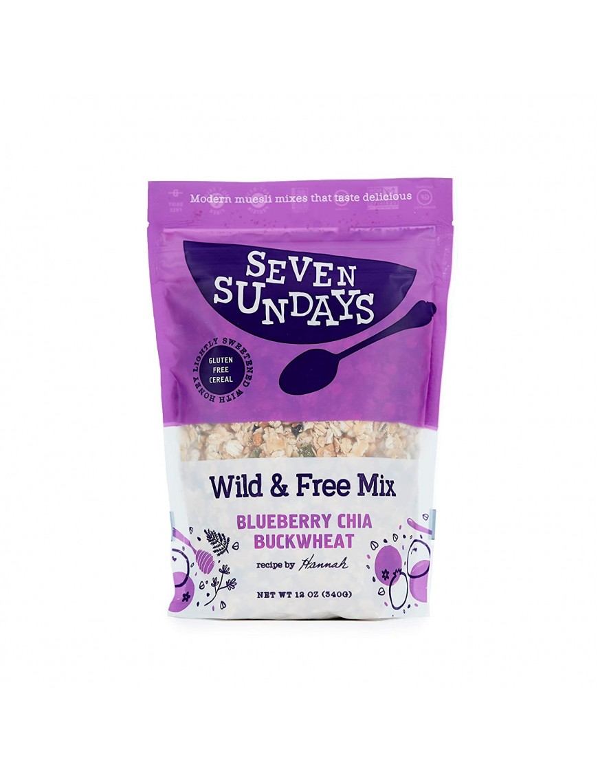 Seven Sundays Muesli - Blueberry Chia Buckwheat (6X12 OZ)