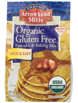 Arrowhead, Organic Gluten Free Pancake & Baking Mix (6x26Oz)