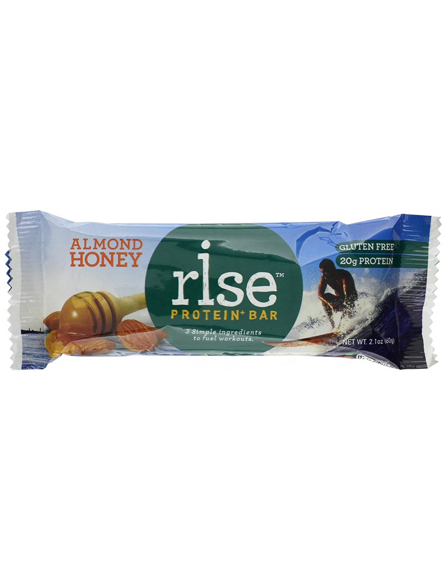 Rise Foods Almond Honey Protein Bar (12x2.1 Oz)