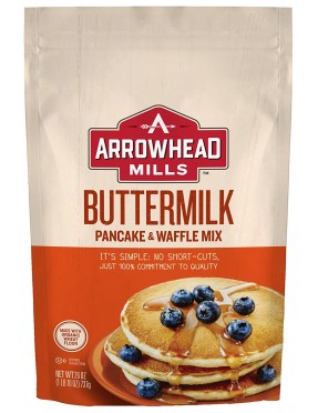 Arrowhead Mills Organic Buttermilk Pancake & Waffle Mix (6x26 OZ)