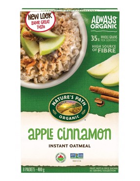 Nature's Path Apple Cinnamon Oatmeal Pouch (6x8x1.75Oz)