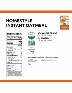 Nature's Path Hmstyl Oatmeal GF (6x11.3OZ )