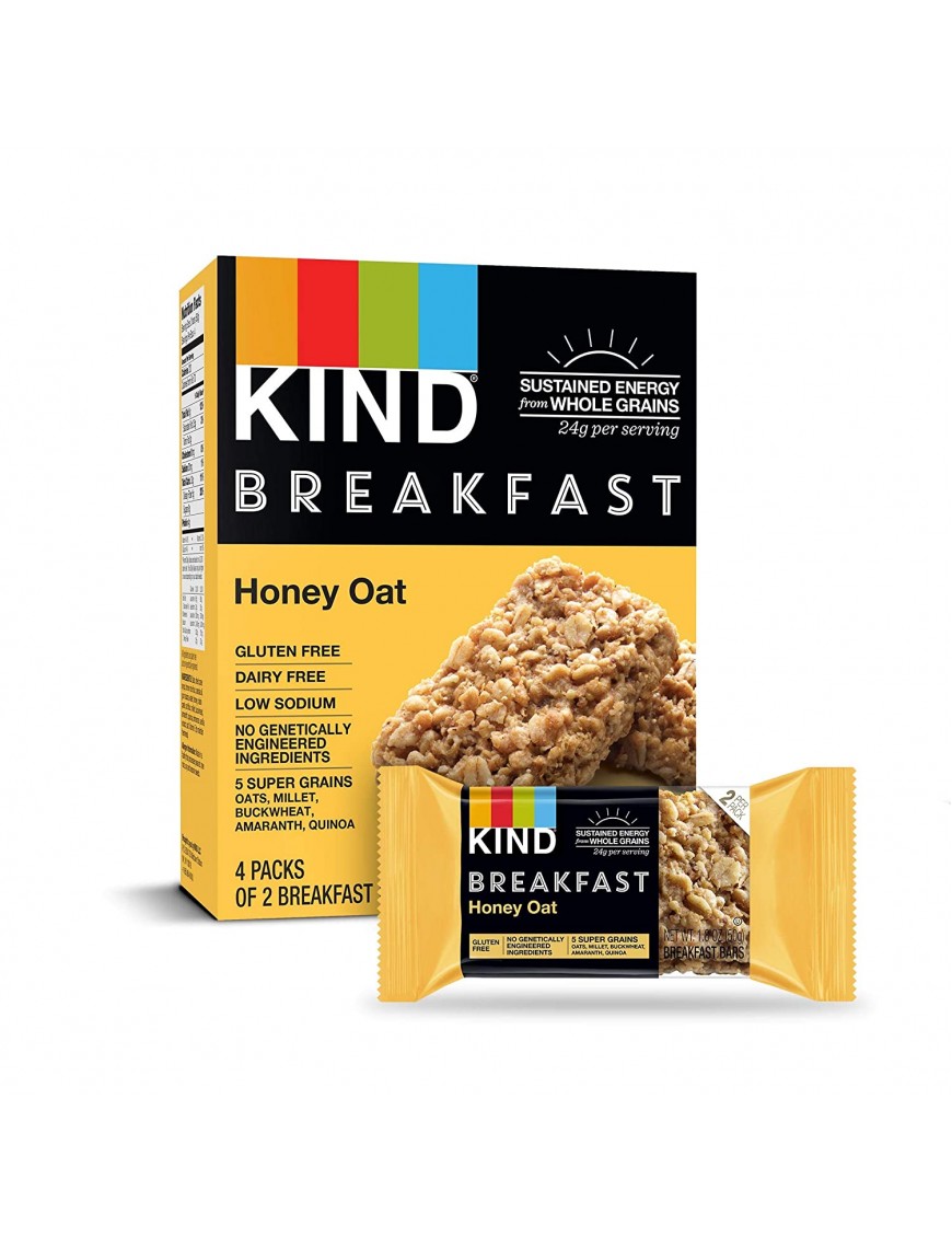 Kind Breakfast Honey Oats (8x4 PACK)