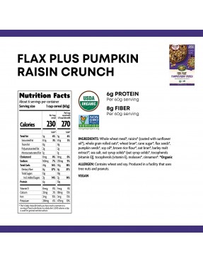 Nature's Path Flax Plus Pumpkin Crunch Cereal (12x12.35 Oz)