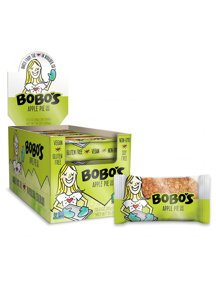 Bobo's Oat Bars Apple Pie (12x3 OZ)