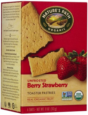 Nature's Path Un-Frosted Strawberry Toaster Pastry (12x11 Oz)