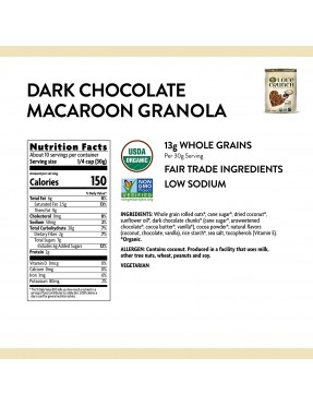 Nature's Path Love Crunch Dark Chocolate Macaroon (6x11.5 OZ)