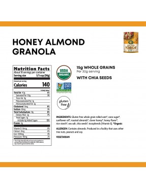 Nature's Path Honey/Almond Granola GF (8x11OZ )