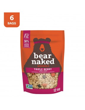 Bear Naked Fit Triple Berry Crunch Granola (6x12Oz)