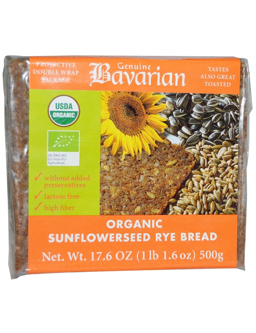 Bavarian Breads Sunflower Seed Rye Bread (6x17.6Oz)