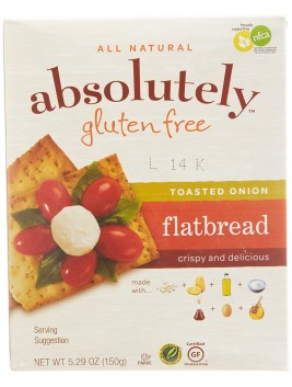 Absolutely Gluten Free Flatbread Toasted Onion (12x5.29Oz)