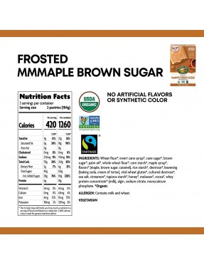 Nature's Path Frosted Brown Sugar Maple Toaster Pastry (12x11 Oz)