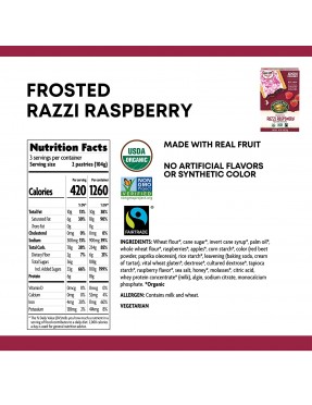 Nature's Path Frosted Raspberry Toaster Pastry (12x11 Oz)