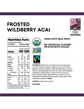 Nature's Path Frosted Wildberry Toaster Pastry (12x11 Oz)