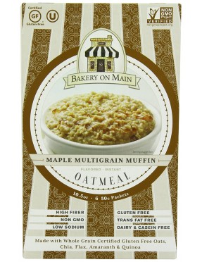 Bakery On Main Mapple MltGrain Instant Oatmeal (6x10.5OZ )