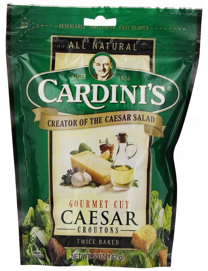 Cardini Gourmet Cut Caesar Croutons (12x5Oz)