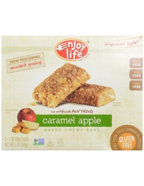 Enjoy Life Foods Caramel Apple Snack Bar Gluten Free (6x5 Oz)