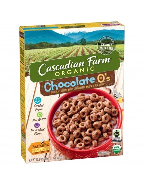 Cascadian Farm Chocolate O Cereal (10x10.2OZ )