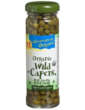 Mediterranean Organics Capers (24x3.5 Oz)