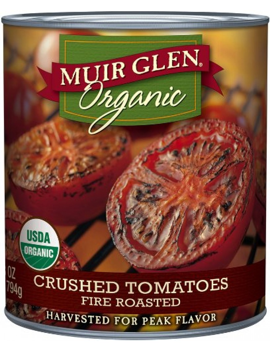 Muir Glen Crushed Fire Roasted Tomato (12x28 Oz)