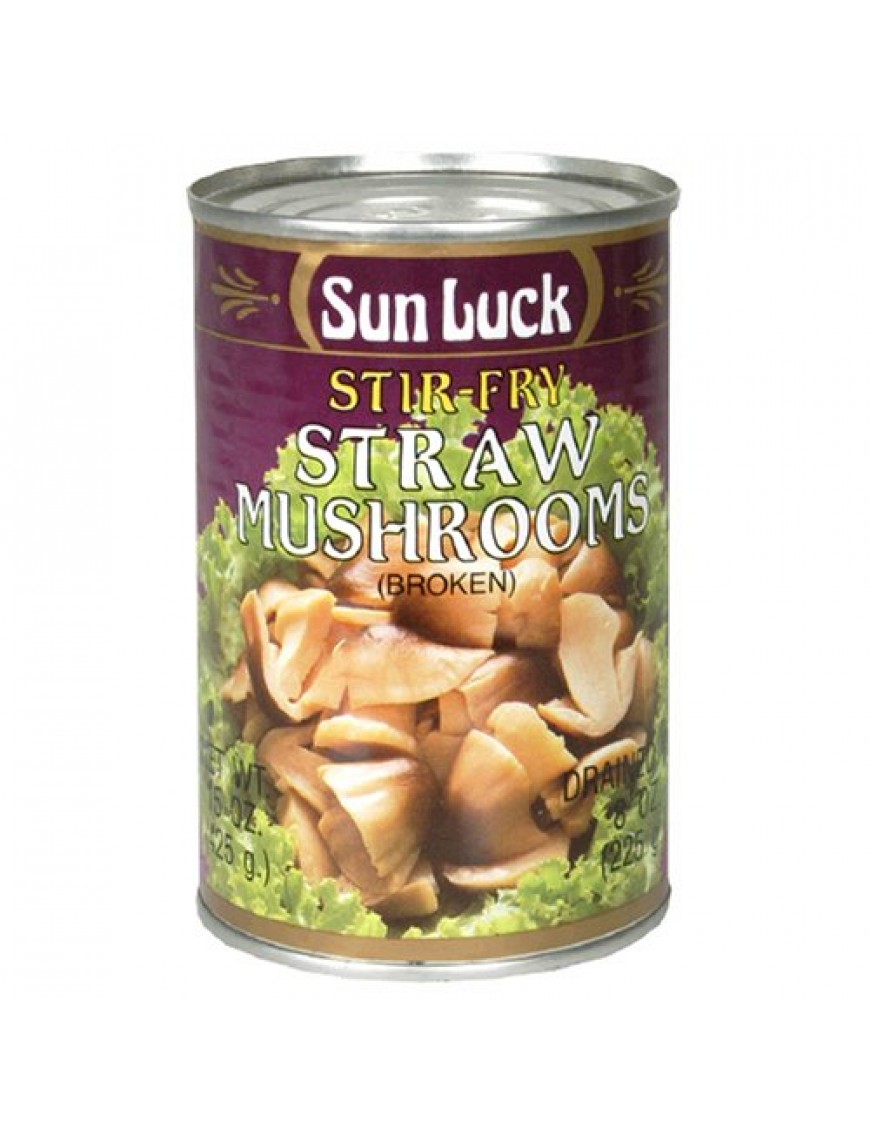 Sun Luck Stirfry Straw Mushrooms (12x15OZ )