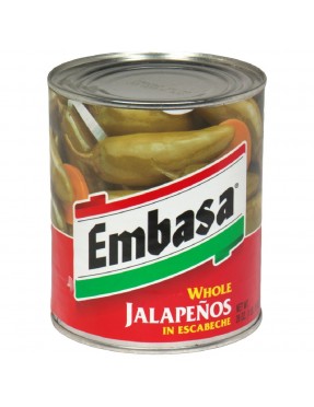 Embasa Whole Jalapenos (12x26OZ )