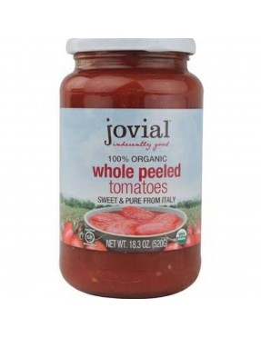 Jovial Whole Peeled Tomatoes (6x18.3 Oz)