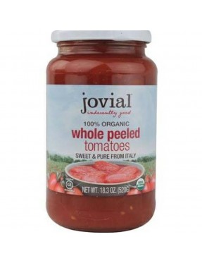 Jovial Whole Peeled Tomatoes (6x18.3 Oz)