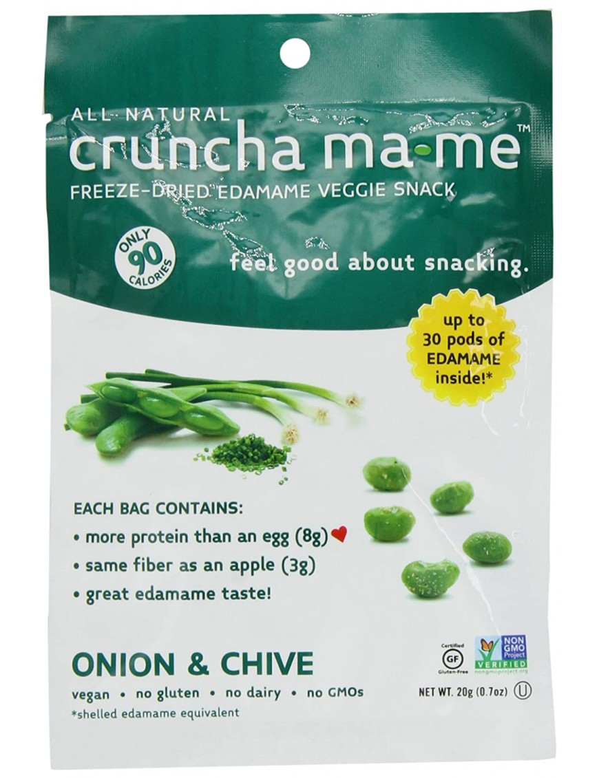 Cruncha Ma-Me Edamame On/Chive (8x0.7OZ )