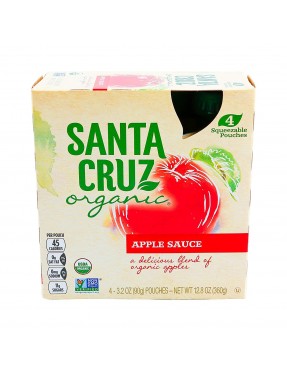 Santa Cruz Organic Applesauce Original (6X4 Ct)